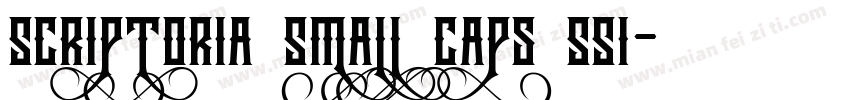Scriptoria Small Caps SSi字体转换